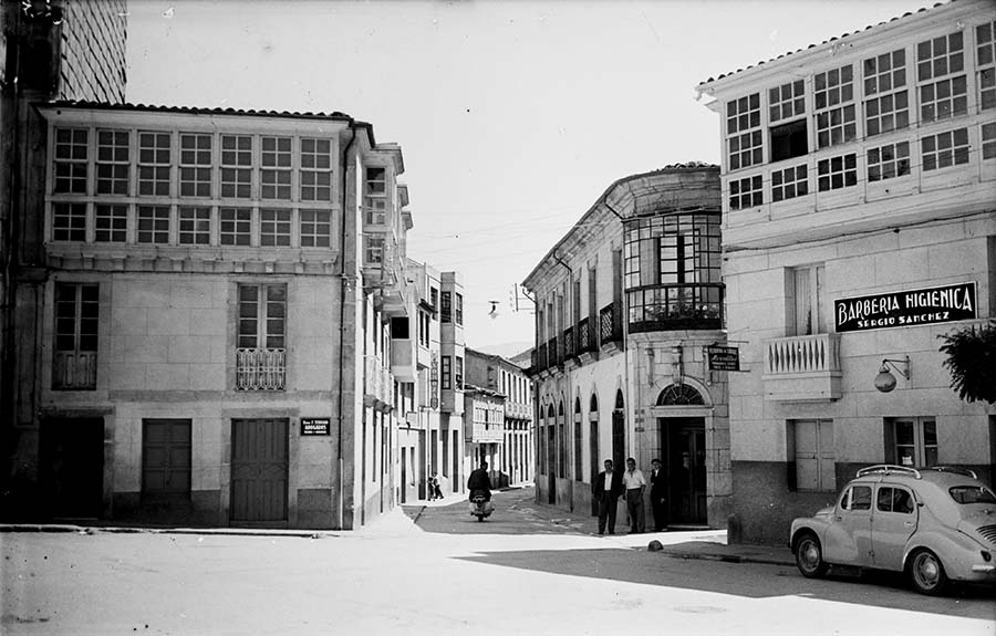 Mazairas street in the 1960s