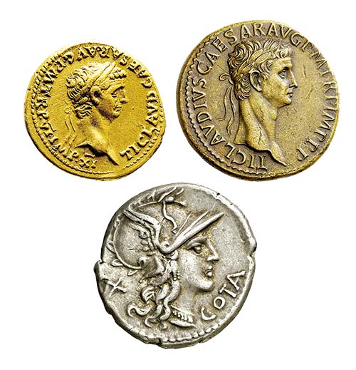 Moedas - Museo Arqueolóxico de Ourense